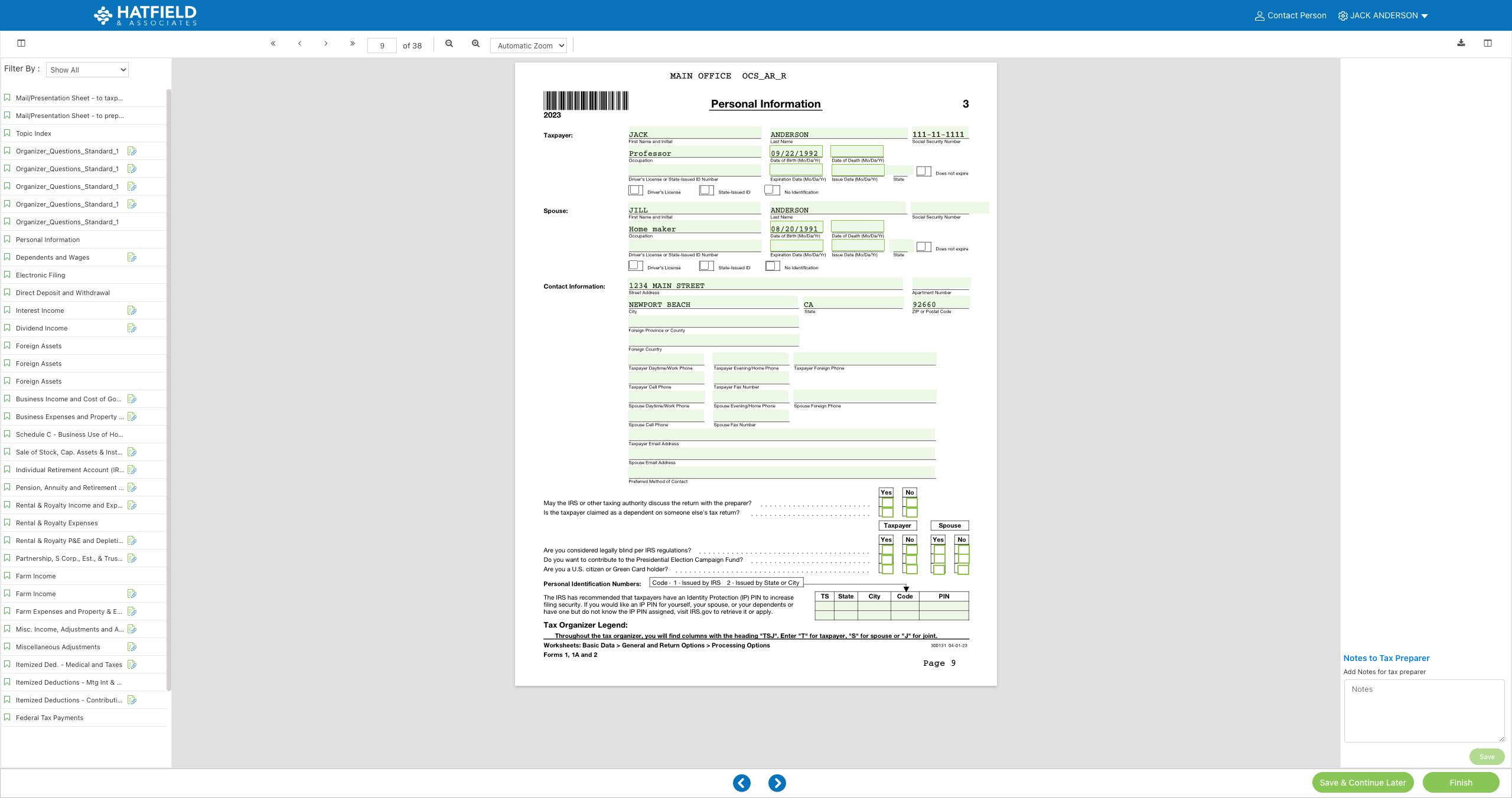 SafeSend One Organizers Screenshot 5